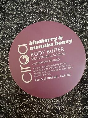 Ciroa Blueberry Manuka Honey Body Butter